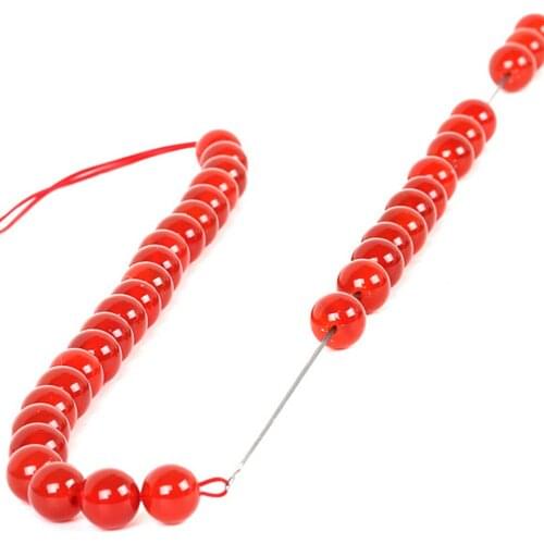 2 pcs/lot 6 size Stainless Steel Beading Needles Easy Thread String Cord Pins For DIY Jewelry Making Beaded Needle