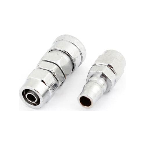 2 in 1 Silver Tone SP Socket PP40 Connector Quick Release Connector Adapter Sets