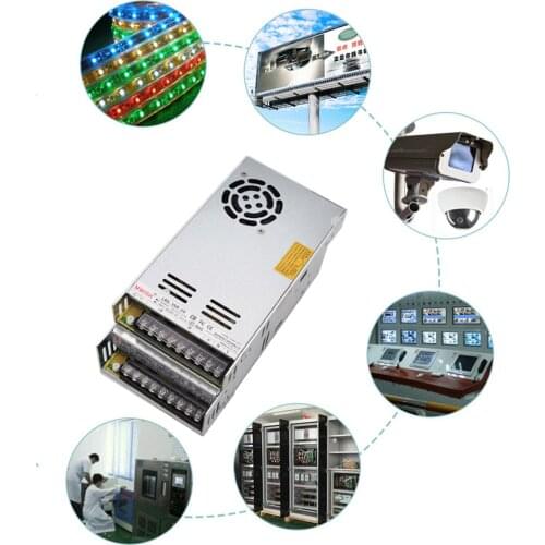 400W 60V Switch DC Power Supply S-400-60 6.6A Single Output for CNC Router Foaming Mill Cut Engraver Plasma