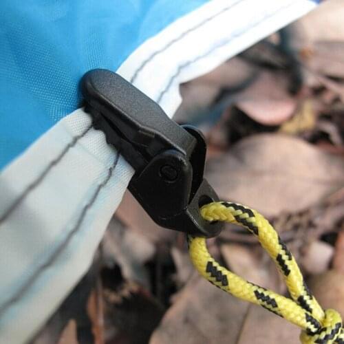 5Pcs/lot AwningAlligator Shape Tent Windproof Camping Survival Tighten Tool Clamp Tighten Wind Stopper Accessories