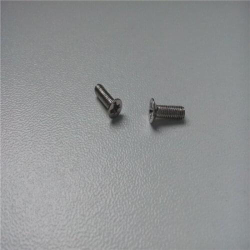 500pcs Flat head screws M2.5*8mm screws M2.5 screws Nickel plated KM screws