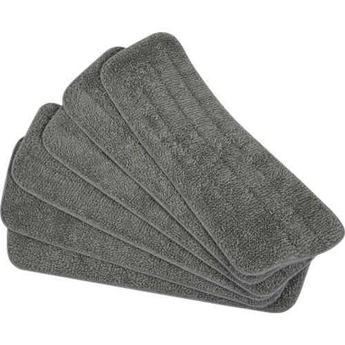 6 Pack Mop Pads Wet Dry Microfiber Mop Cleaning Pad Mop Refills Replacement Heads For Most Spray Mops And Reveal Mops