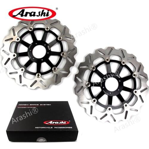 Arashi 1 Pair VTEC400 1999-2015 CNC Front Brake Disc Rotors For HONDA VTEC 400 1999 2000 2001 2002 2003 2004 2005 2006-2015