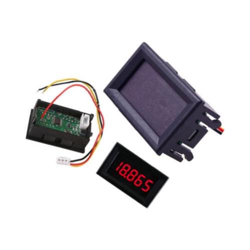 1PCS Red 0.36" LED 5 Digit DC 0-33.000V Digital Voltmeter Voltage Meter Car Pane