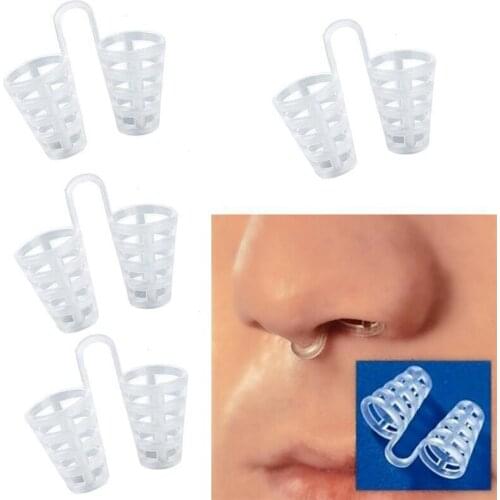 Easy Sleep Nose Clip Anti Snoring Breathe Snore Stopper Aid Nasal Dilators Device Congestion Aid No Strips Cones Lifting