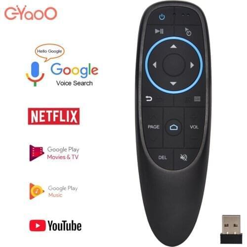 G10BTS Air Mouse IR Learning Gyroscope Bluetooth Wireless IR Remote Control for Android TV Box