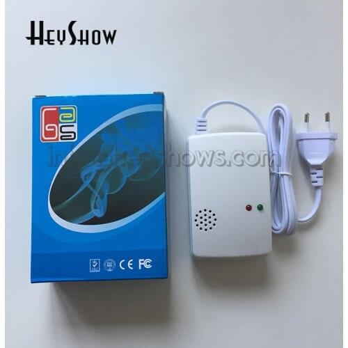 Kitchen Cooking Lpg Gas Detector Combustible Alarm Coal Natural propan butan Gas Leak Detector Sensor For Home Security System