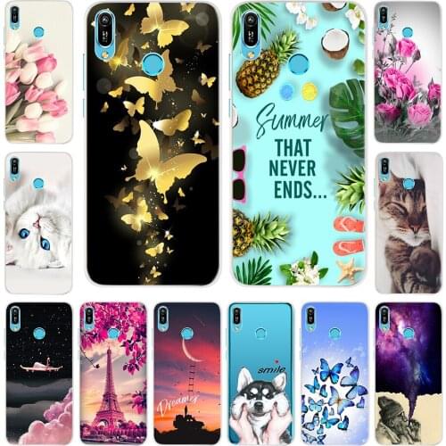 Soft Silicone TPU Case For Huawei Y6 2019 Case Huawei Y7 2019 Back Cover Phone Case For Huawei Y6 2019 Y 6 Y7 Prime Pro 2019