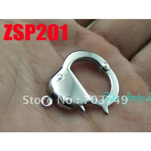 Small handcuffs shape stainless steel necklace parts bracelet connection jewelry accessories ZSP201