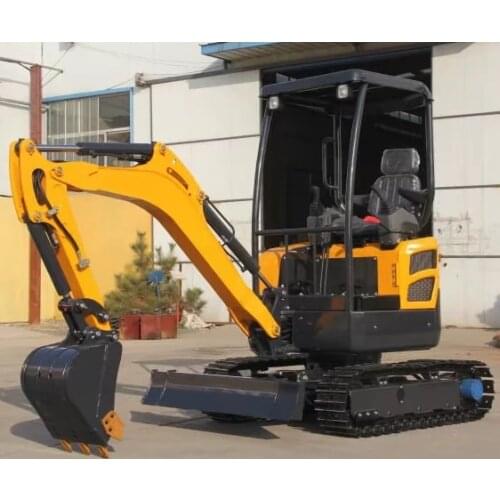 Direct Factory 2.2ton Backhoe Hydraulic Excavator With Kubota Engine Boom Swing