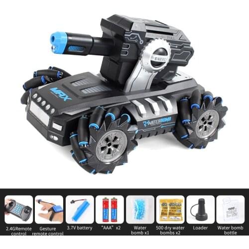 RC Stunt Car Toy 2.4G Can Be Launched water bombs 360 Degree Rotation Drift Gesture Sensing Remote Control Gift Toy for children
