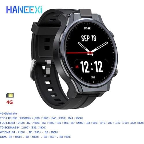 4G Smart Watch Men 4GB RAM 64GB ROM 13MP Camera video call Android 10 smart watch phone WIFI car GPS navigation Smartwatch