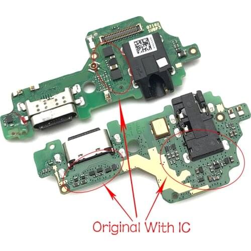 Dock Connector Micro USB Charger Charging Port Flex Cable Board With Microphone Replacement Parts For Lenovo Z6 Lite L38111