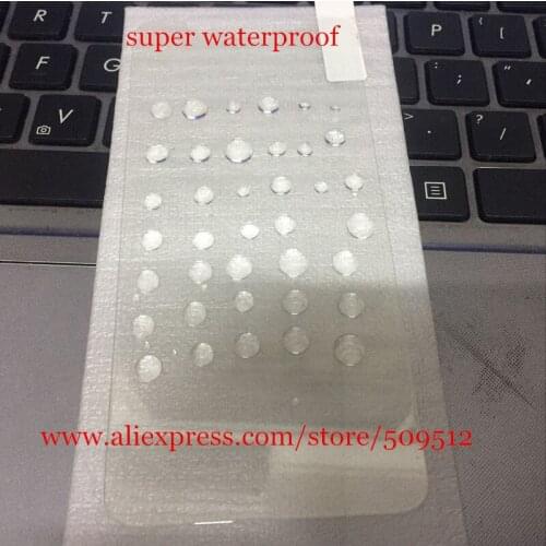 100pcs Grade AAA super 9H waterproof For iphone X 8 8P 10 Screen Protector Tempered Glass Protective Film Front Cover