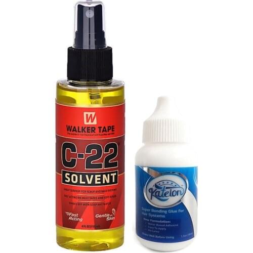 1.3oz Lace Wig Adhesive and 4FL.OZ(118ml) C-22 Hair Solvent Tape Adhesives Remover For Lace Wigs&Toupees