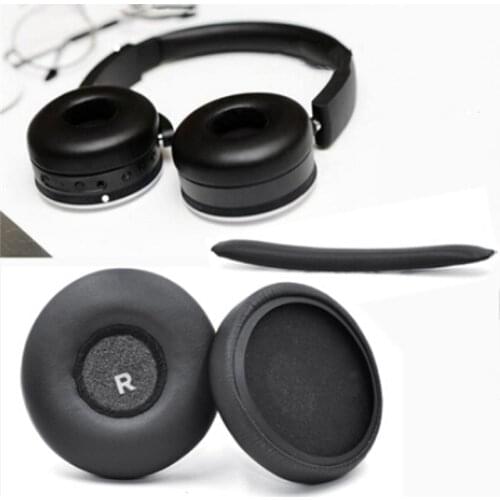 1 Pair Replacement Earpad Headband cushions Comfortable Ear Pad for AKG Y50 Y55 Y50BT Headsets