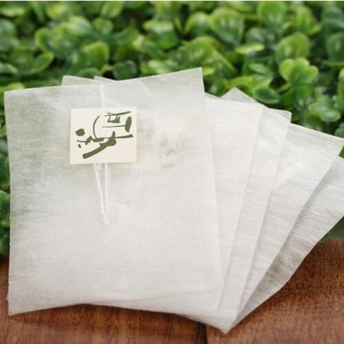 6000pcs Corn Fiber Tea Bags Pyramid Shape Heat Sealing Filter Teabags Pla Biodegraded Tea Filters 5.8*7cm Wholesale