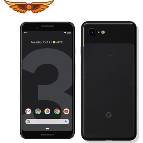Google Pixel 3 Octa Core 5.5 Inch Single SIM 4G LTE 4GB RAM 64GB/128GB ROM 12MP Camera Android Original Unlocked Smartphone