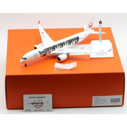 1:200 Alloy Collectible Plane Gift JC Wings EW2359005 Japan Airlines Airbus A350-900XWB Diecast Aircraft Jet Model JA04XJ