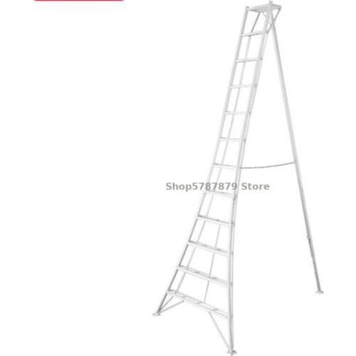 Ladder Family Villa Tripod Green Garden Picking Orchard Aluminum Alloy Ladder Gsc
