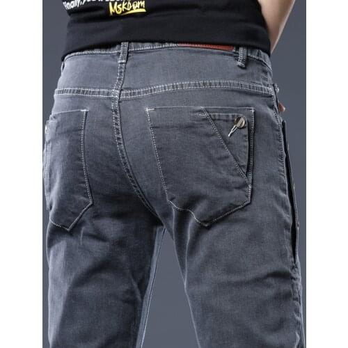 ICPANS Skinny Mens Jeans Denim Slim Fit 2020 Summer Autumn Jeans Men Skinny