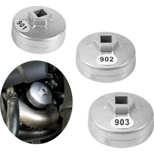 High Quality 65mm/67mm/74mm/79mm Car 14/15 Flute Aluminum Oil Filter Wrench Socket Remover Kit