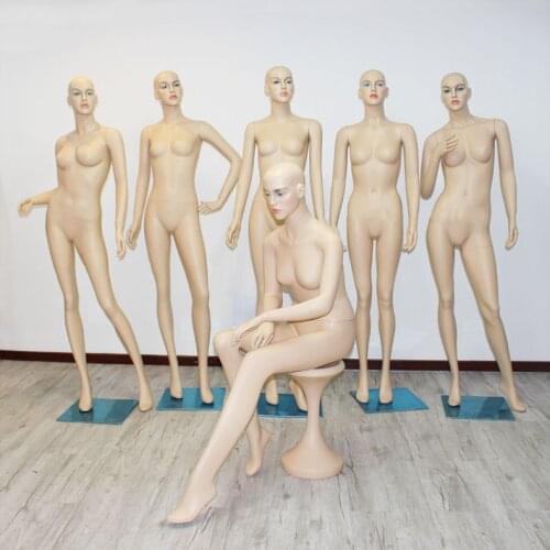 New Style Female Plastic Mannequin Full Body Model Factory Direct Sell