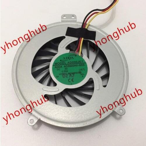 ADDA AD000JE7 AD5605HX-GD3 AD05605HX09G300 DC 5V 0.50A Server Laptop Cooling Fan