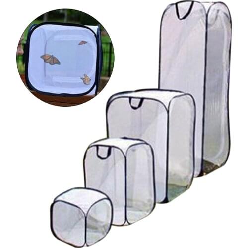 Net Cloth Praying Mantis Stick Butterfly Insect Cage Breeding Cages Safety Housing Bird Supplies Insect Box Breeding Enclosure