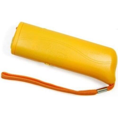 Ultrasonic Pet Strengthen equipment Control Pet Repeller Battery Barking Device LED Deterrents Anti Dogs Ultrasound Without