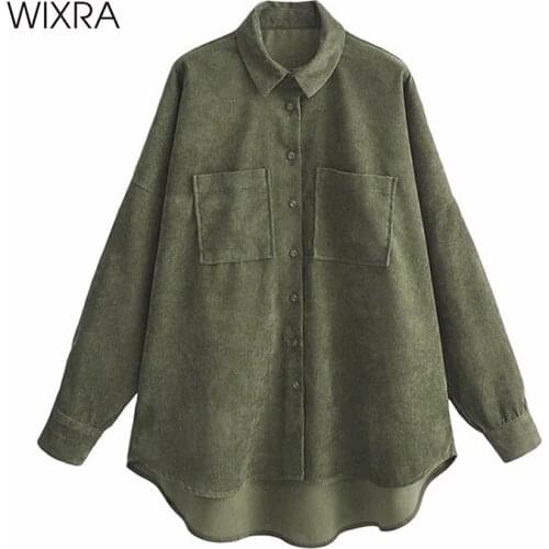 Wixra Women's Corduroy Shirts