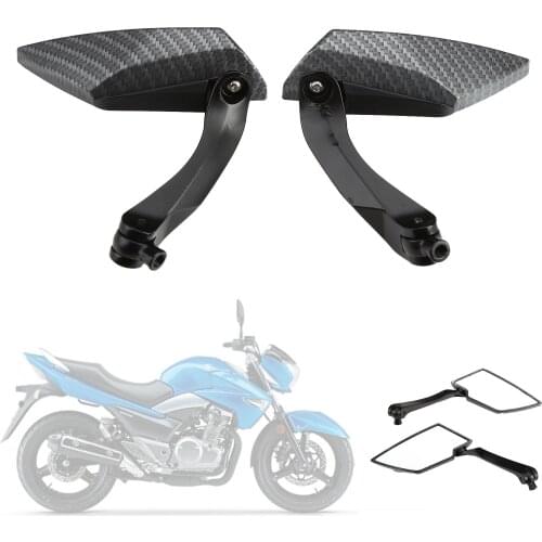 1 Pair Universal Aluminum Alloy Motorcycle Rearview Side Mirrors Reflector Side Motorbike car Accessory
