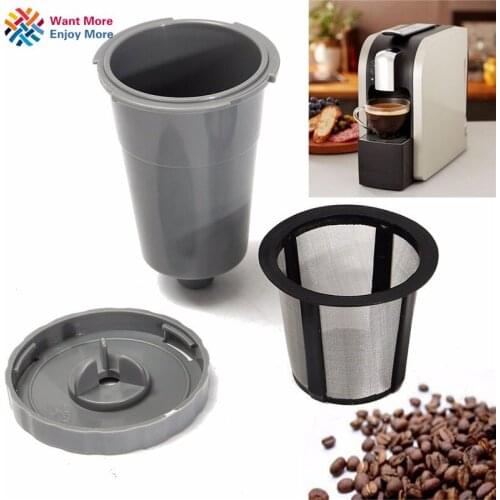 2PCS Reusable Coffee Filters Coffee Filter Housing Set For Keurig My K-cup style For Keurig Coffee Manchine Capsules Taste Sweet