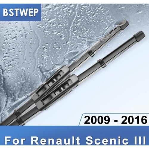 BSTWEP Wiper Blades for Renault Scenic III 30"&26" Fit Bayonet Arms 2009 2010 2011 2012 2013 2014 2015 2016
