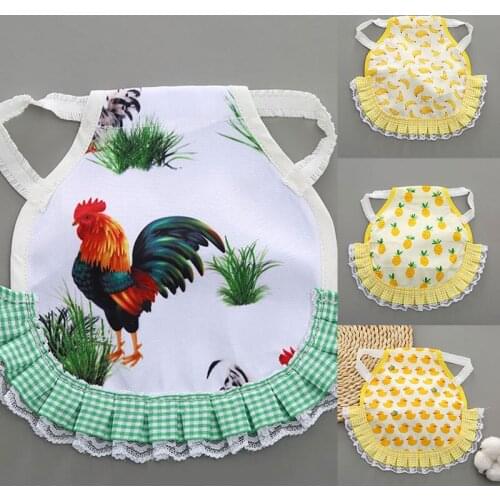 Chicken Protection Apron Hen Saddle Pet Clothes Hen Aprons Single Strap Apron Jacket Feather Protection Holder Pet Protector