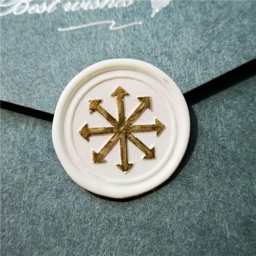 Chaos Star Wax Seal Stamp, Chaos Star Sealing Wax Stamp Kit, Chaos Star Wax Stamp, Custom Initial Date Wedding Invitation Wax Se