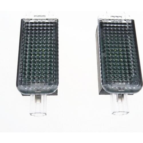 Car interior LED Footwell Lights Foot Warning lamp For Passat B6 B7 Golf 5 MK5 6 MK6 SEAT Toledo Leon A1 A3 A4 A5 A6 A8 Q3 Q5 Q7