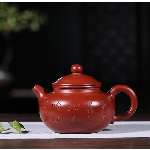Undressed ore collection dahongpao lotus seeds are recommended to hide pot of daily provisions wholesale tea kettle