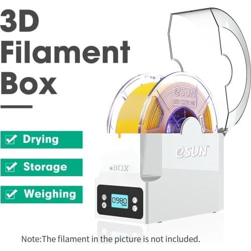 ESUN eBOX 3D Printing Filament Storage Box Filament Storage Holder Keeping Filament Dry Measuring Filament Weight for 3D Printer