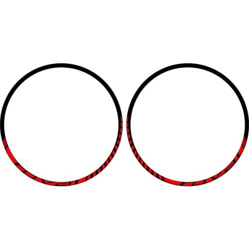 MTB rim wheel sticker bicycle stickers cycle reflective mountain bike wheels decal for 26er 27.5er 29er DH TWO Wheels