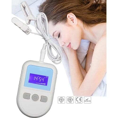 CES New Cranial Electrotherapy Stimulator Sleep Device Treatment insomnia Anxiety Cranial Electrotherapy Stimulator Sleep Aid