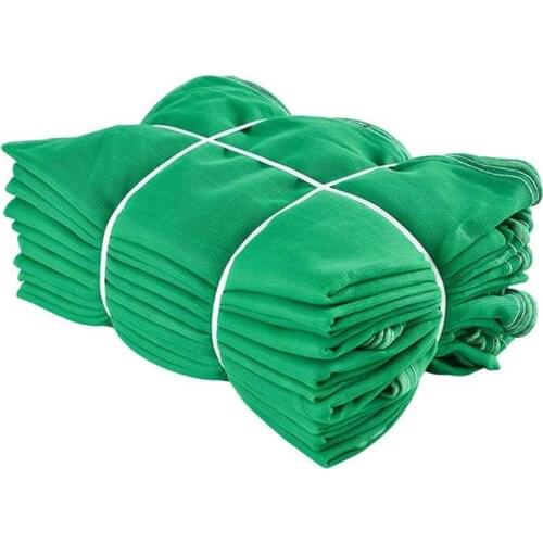 6FTX 19FT Green Mesh Net Poly Shade Sail Safety Netting Construction Sites Scaffold Debris Fire Retardant Plant protective cover