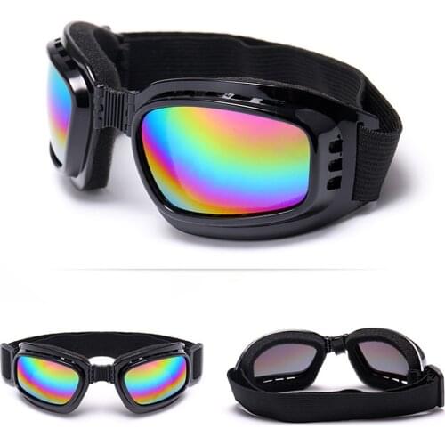 Moto Cycling Glasses Ski Goggles Anti Glare Motorcycle Mountain Bike Riding Sunglasses Windproof and UV Protection