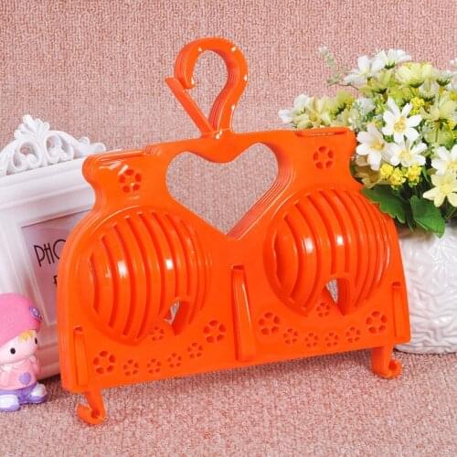 Colorful Bra Hanger Plastic Underwear Hanger Display Brassiere Underpants Windproof Clothes Hanger