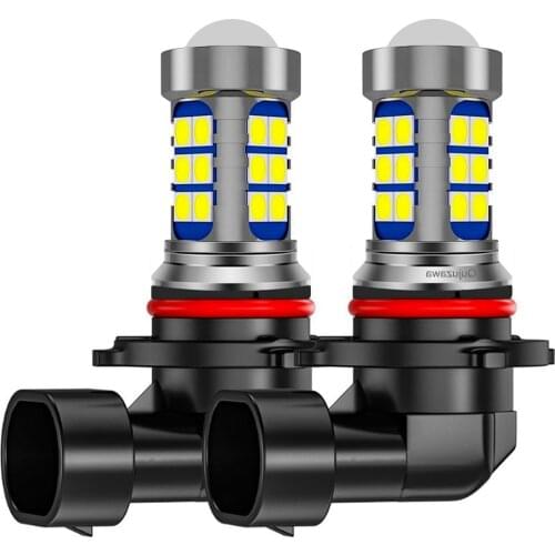 2Pcs H11 H8 P13W PSX24W 9006 HB4 High Quality 3030 LED Bulbs Auto Front Fog Lamps Car Anti Fog Light Foglamps 6000K White