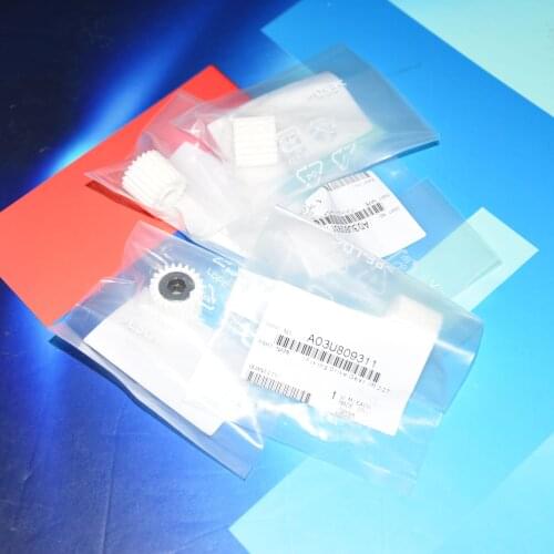5PCS 22T Fuser Drive Gear A03U809311 A03U809300 for Konica Minolta Bizhub c6501 c5500 c5501 c6000 7000 6500