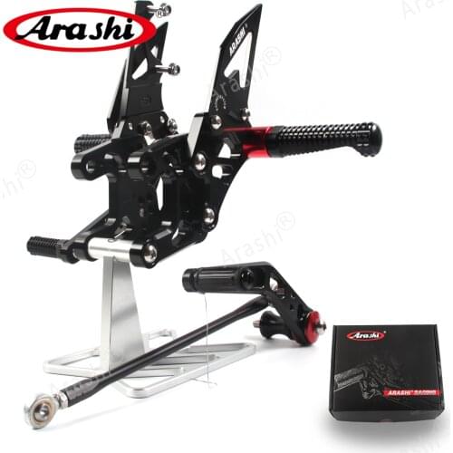 Arashi For HONDA CBR1000RR non-ABS 2012 2013 2014 2015 2016 2017 2018 2019 CNC Rider Adjustable Footrest Foot Pegs CBR 1000 RR