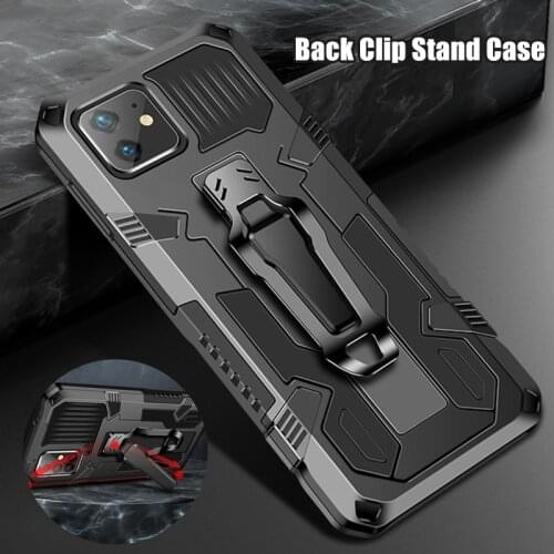 Army Shockproof Phone Case for IPhone 12 11 Pro XS Max Belt Clip Cases Cover for IPhone XR X 7 8 Plus Mini SE 2020 Coque Funda