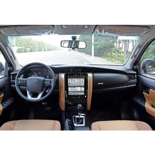 Vertical screen car radio DVD player FOR Toyota Fortuner 2016+ car autoradio stereo multimedia player