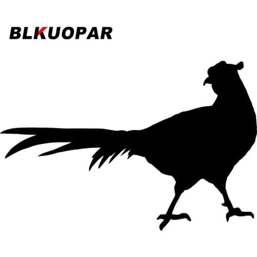 BLKUOPAR for Pheasant Silhouette Car Stickers Waterproof Funny Decals Trunk Occlusion Scratch Surfboard Sunscreen Vinyl Decor